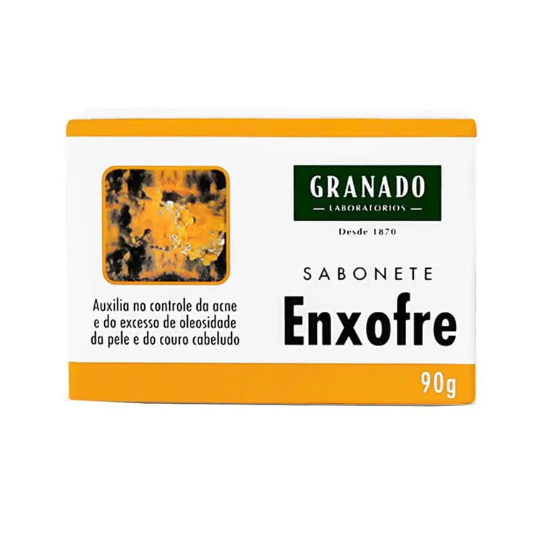 Sabonete Granado de Enxofre: cuidado e tratamento para a pele ole...