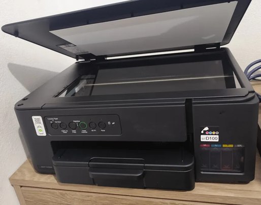 Impressora Multifuncional Brother Tanque Tinta Wi-fi Direct e USB Colorida - Bivolt