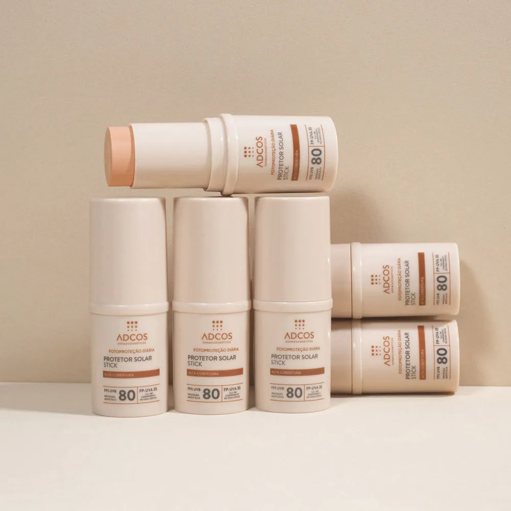 Protetor Solar Stick Adcos 80 FPS