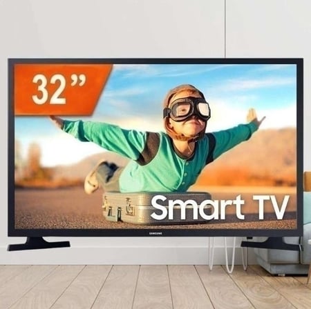 Smart Tv Led 32 Hd Samsung Ls32betblggxzd 2 Hdmi 1 Usb Preto