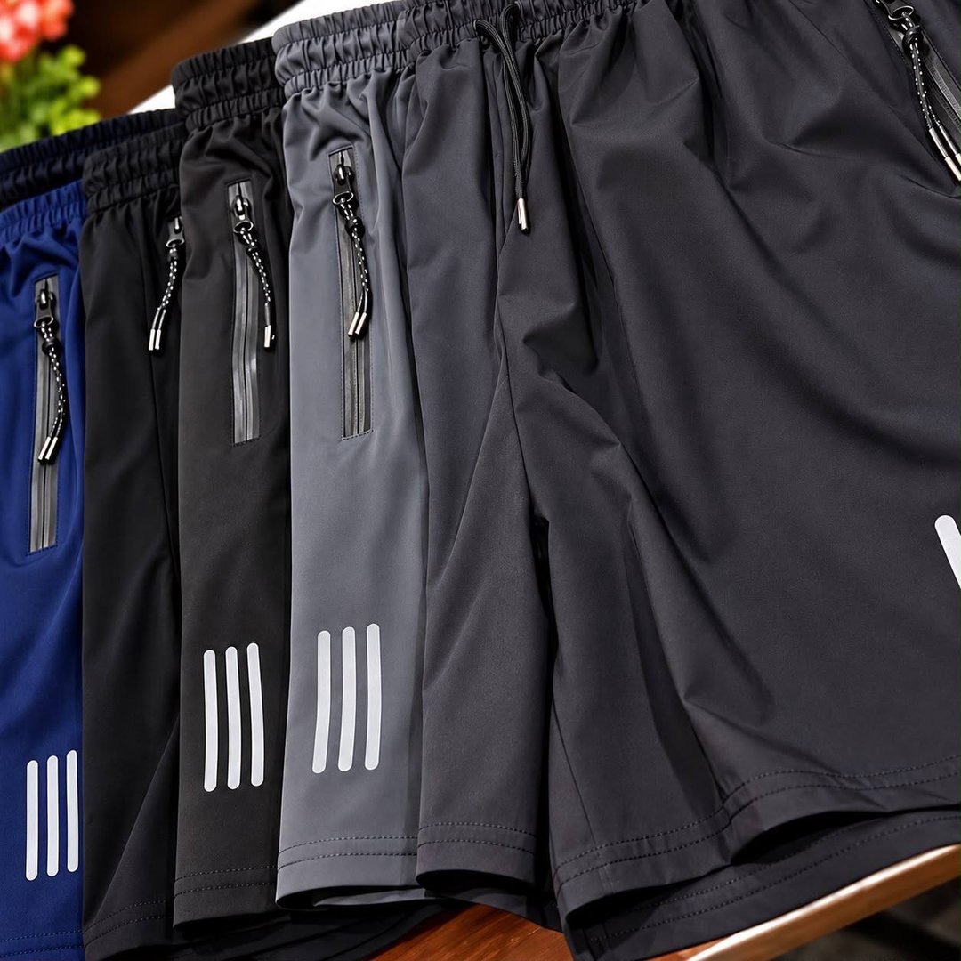 Kit 3 Bermuda Masculina Importada Seda Secagem Rápida