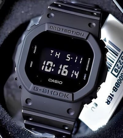 Relógio Casio Masculino G-shock Digital Dw-5600bb-1dr