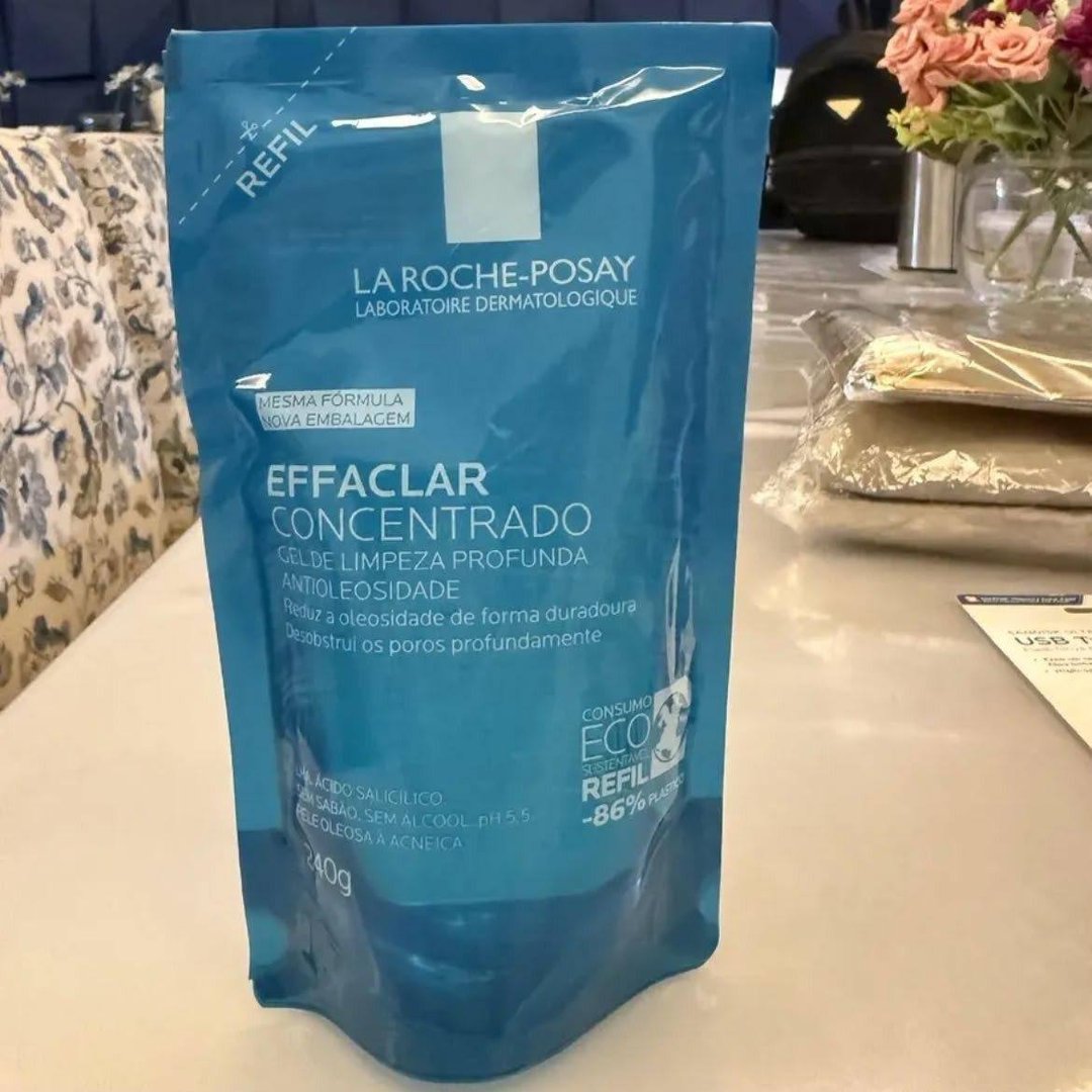 Gel de Limpeza Facial Refil para Pele Oleosa e Acneica
