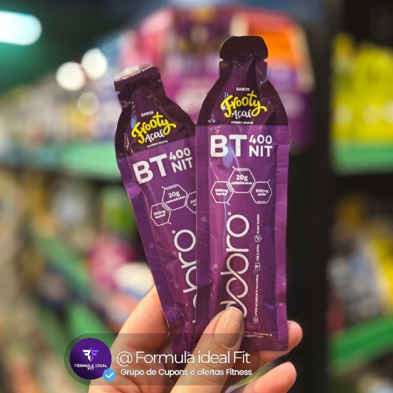 Bt 400 Nitrato Gel Dobro Sabor Frooty Açaí 10Uni