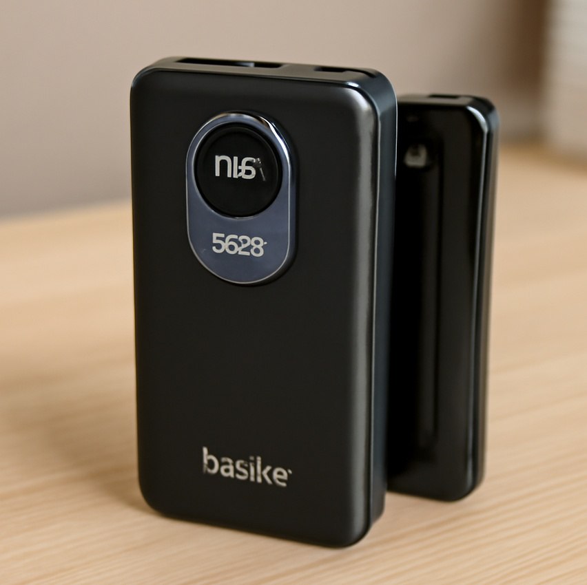 Power Bank 10000mah Com Cabo Embutido, Power Bank De Viagem Com Carga Rápida De 22,5w E Di...