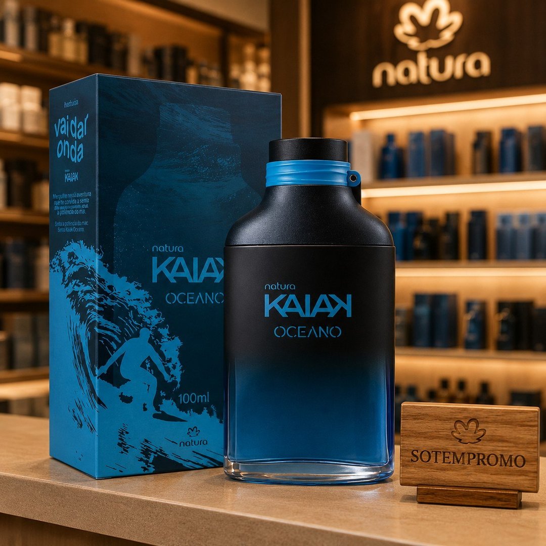 Desodorante Colônia Kaiak Oceano Masculino Promoção Vai Dar Onda 100 ml