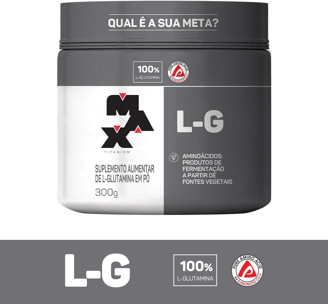 Max Titanium Glutamina L-G 300 G
