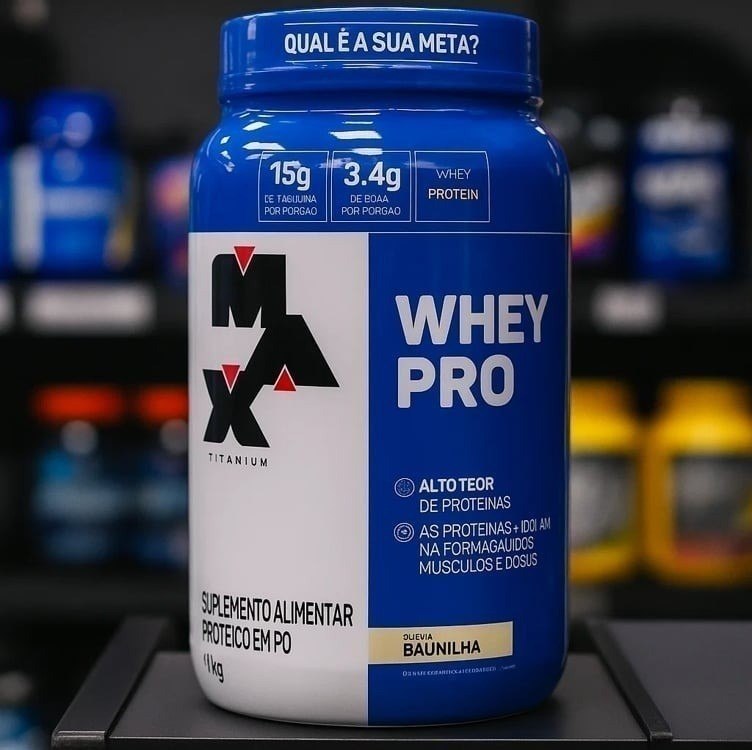 Whey Protein 1kg Whey Pro Max Titanium