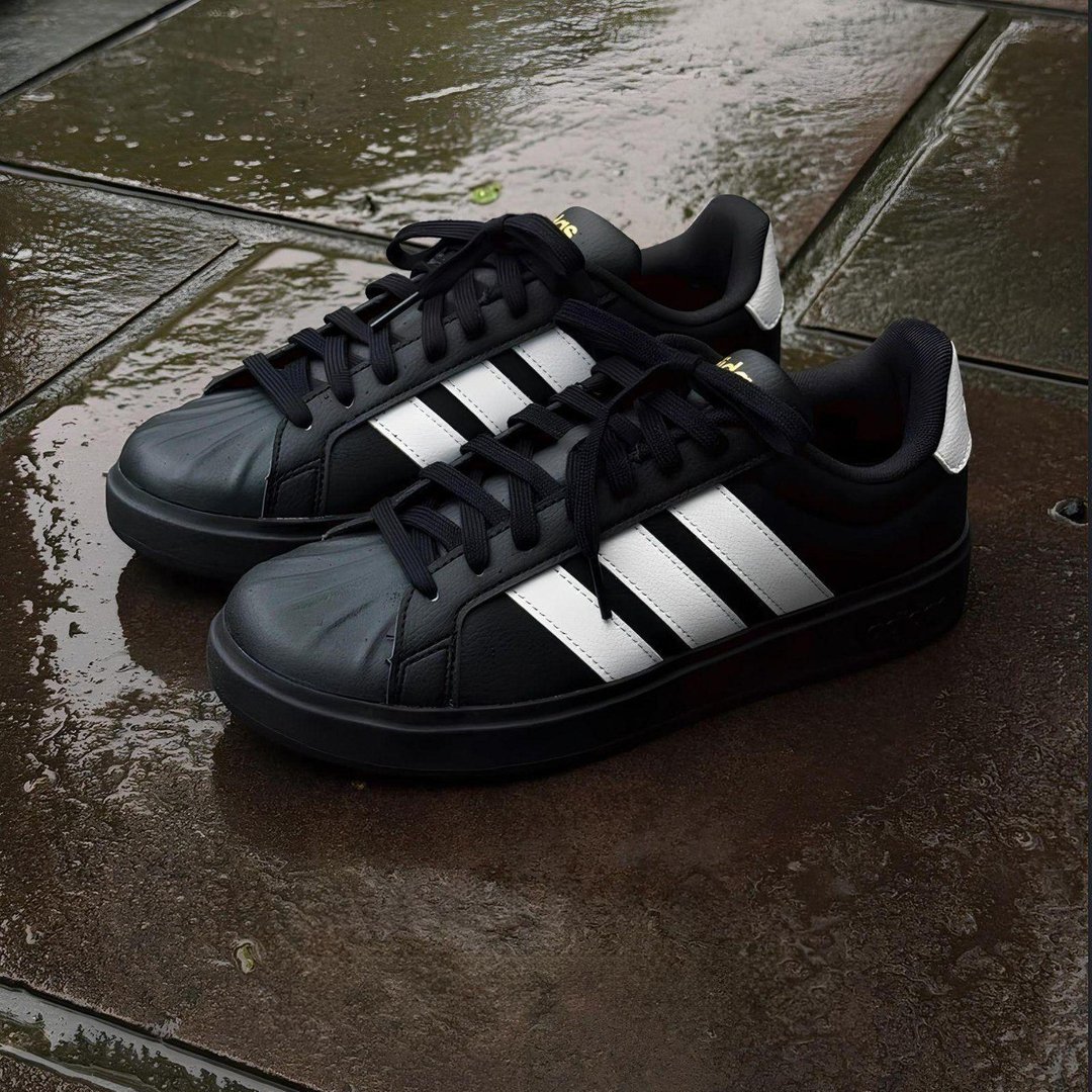 Tênis Feminino Streettalk adidas Cblack/ftwwht/magold Lisa 37 Br