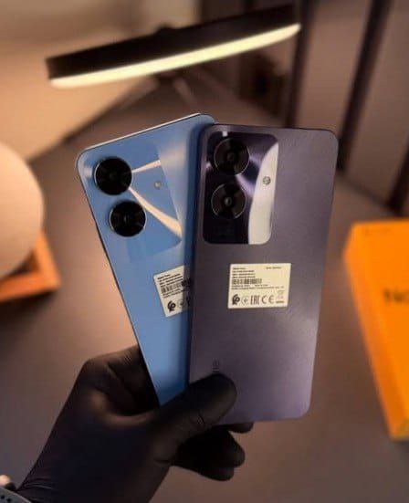 Smartphone Realme Note 60 4g 256GB 4GB RAM CELULAR GLOBAL PRETO