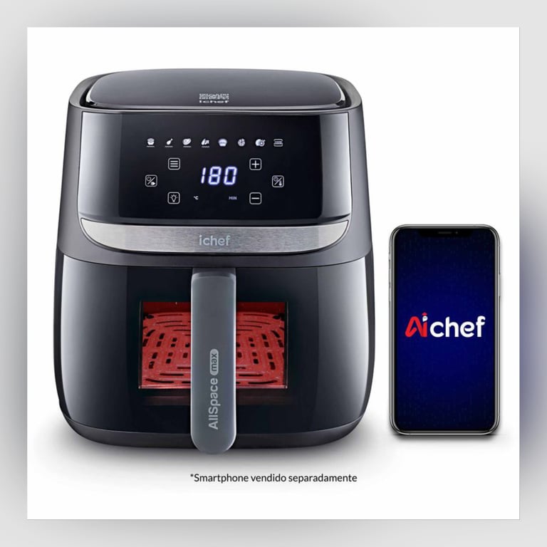 5 Motivos Irresistíveis Para Ter a Airfryer Vision Max iChef da P...