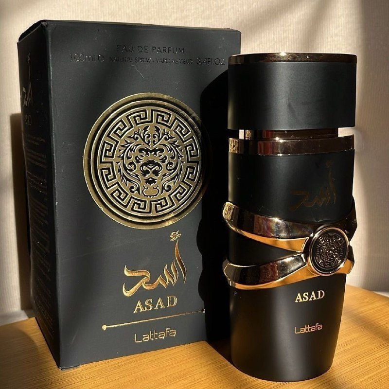 Perfume Lattafa Asad 100ml Eau De Parfum Original Árabe Original Com Nota Fiscal E Selo Or...