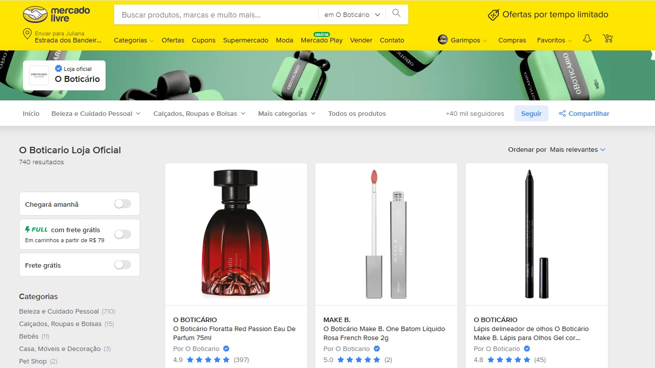 CUPOM EXCLUSIVO BOTICÁRIO