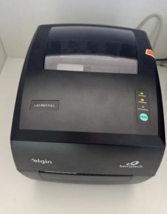 Impressora De Etiquetas Elgin L42 Pro Full Usb/ethernet/ser Cor Preto