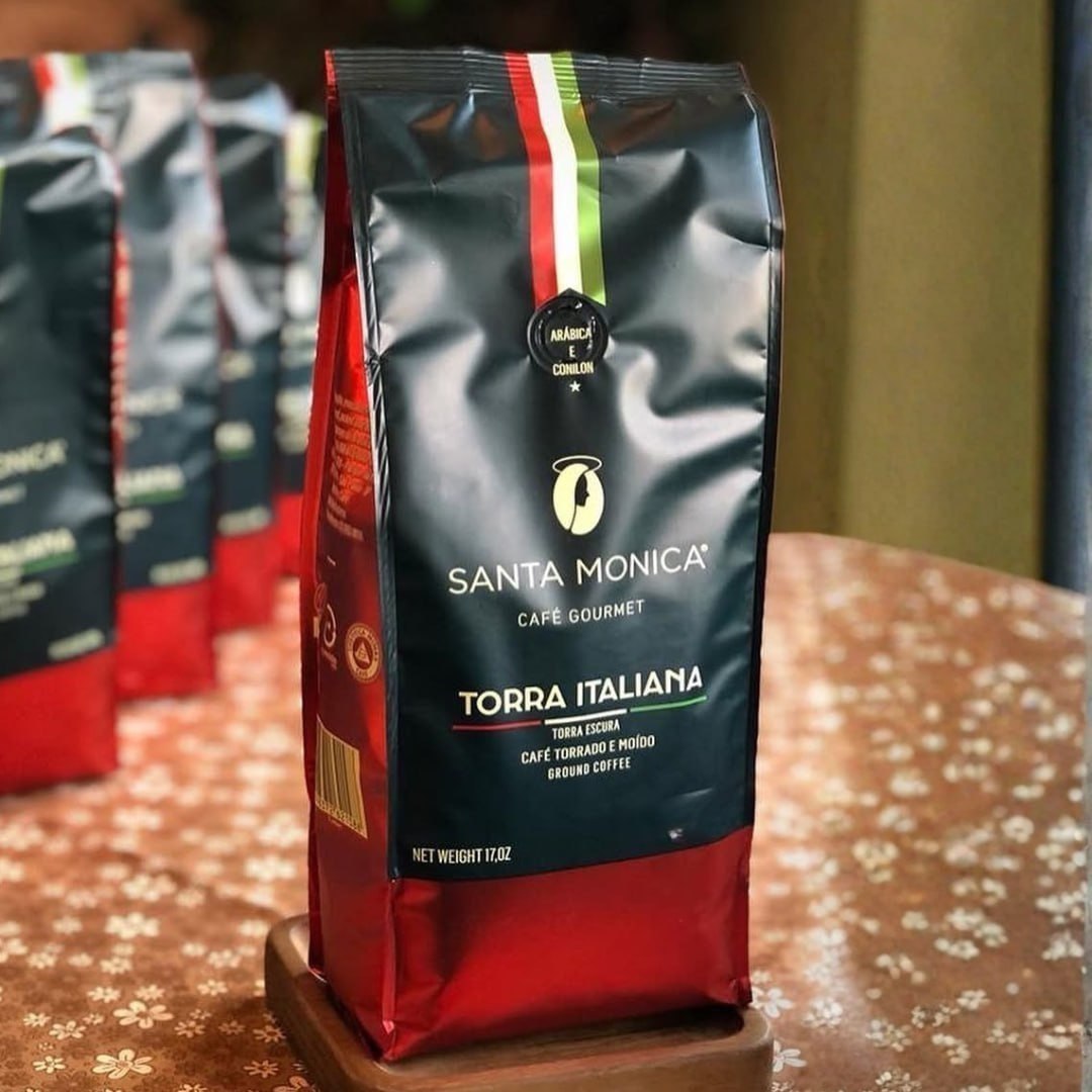 Café Santa Mônica Torra Italiana em Grãos 1kg