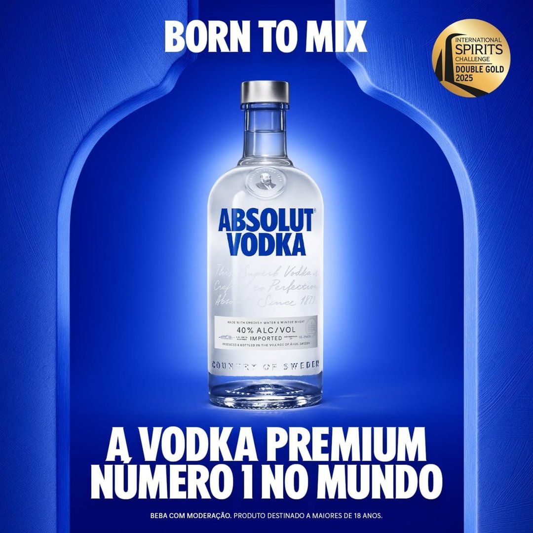 Vodka Absolut - 1 Litro