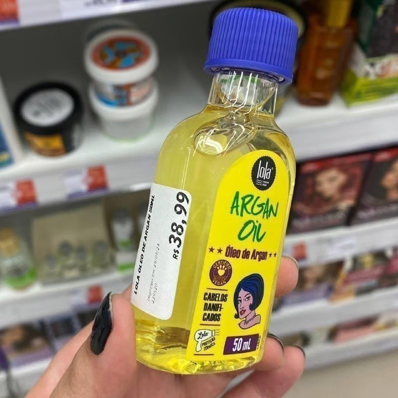 🤓Argan Óleo Reparador 50ml , Lola Cosmetics