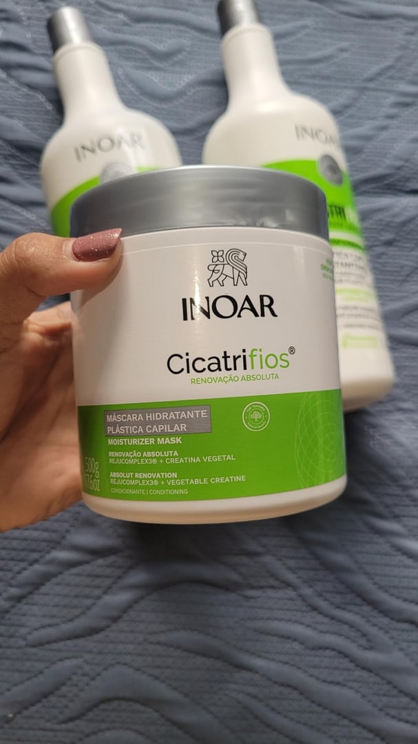 Inoar, Máscara Capilar CicatriFios – 500g