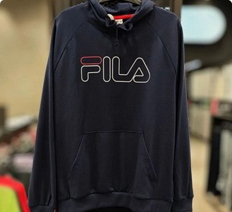 Moletom Fila Original Masculino Com Capuz Letter Outline