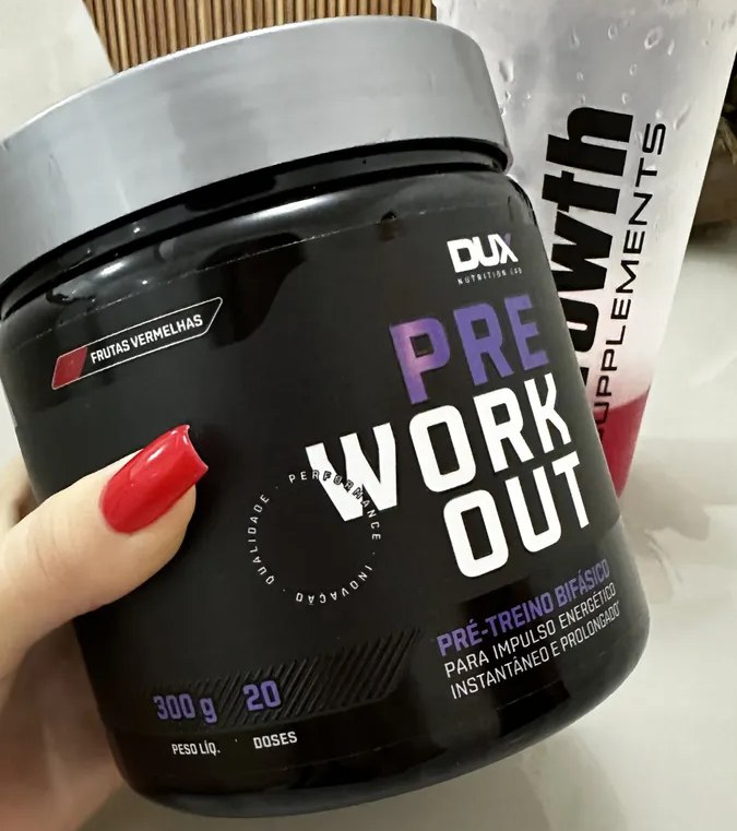 Pré Treino - Pre Workout Dux Nutrition 300g Sabor Maçã Verde