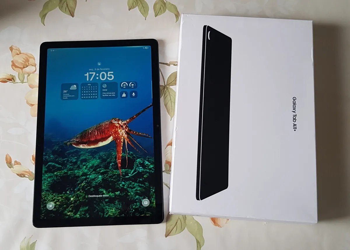 Tablet Samsung Galaxy Tab A11+, 128gb, 6gb Ram, Tela De 11 , Câmera Traseira 8mp, Wifi, An...