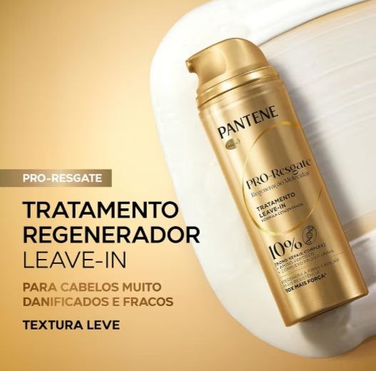 Pantene PRO-Resgate Regeneração Molecular Tratamento Leave-In 150 ml