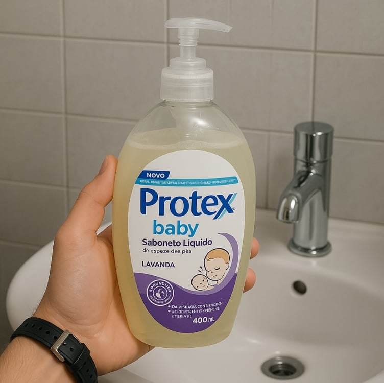 Sabonete Líquido para bebês Protex Baby Lavanda 400ml