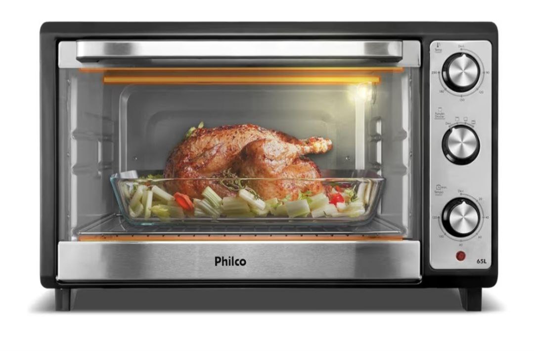Forno Elétrico 65L Philco Dupla Resistência PFE65