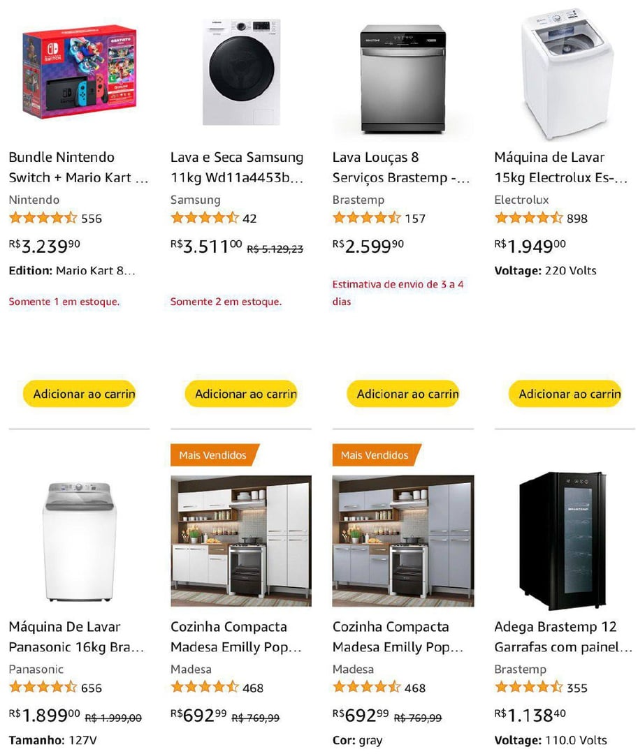 *CUPOM NA AMAZON PARA GARANTIR O ELETRODOMÉSTICO*