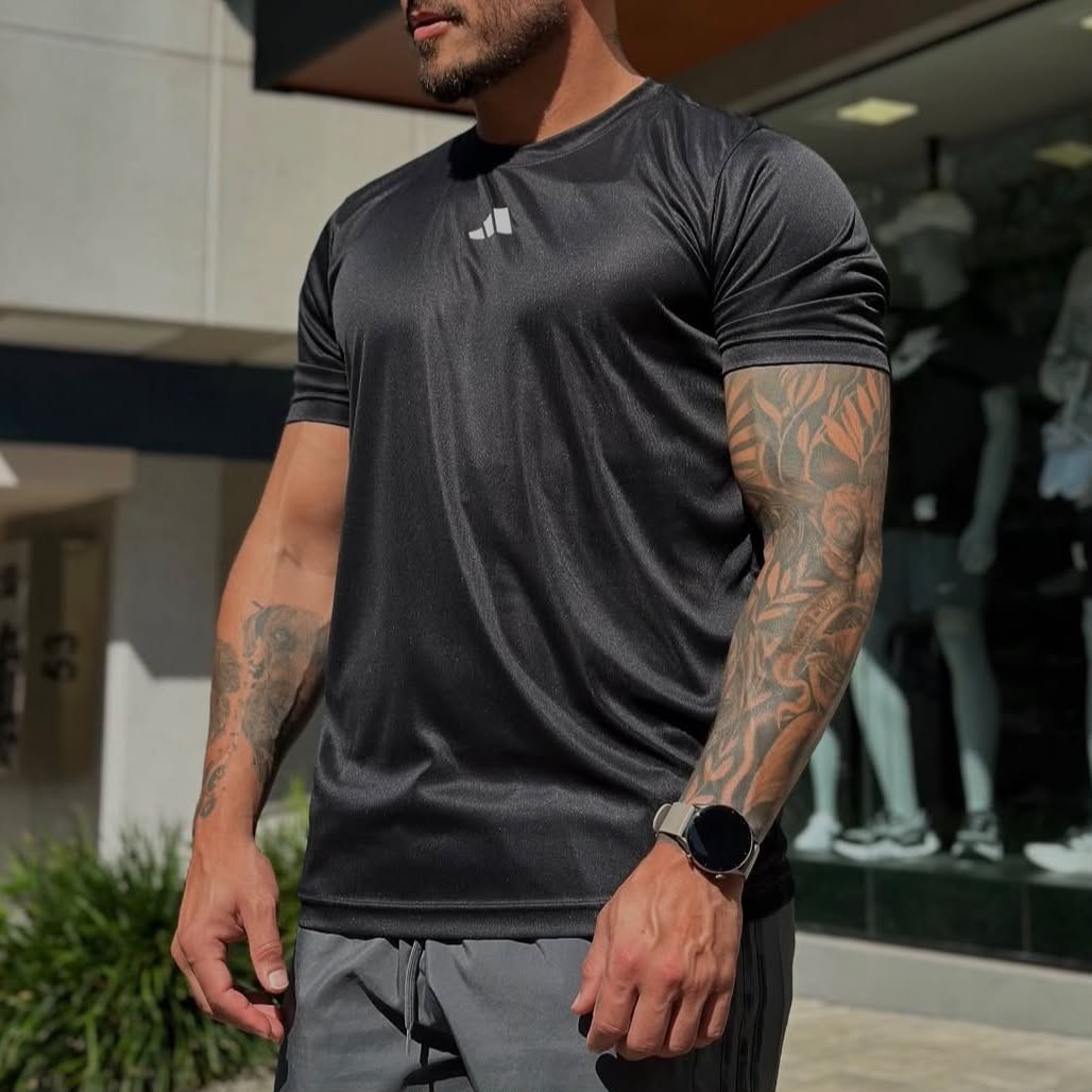 Camiseta Adidas Treino Básica Masculina