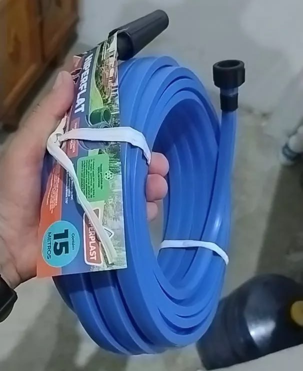 Mangueira De Jardim 15 metros Anti-Torção Chata Resistente Anti-Dobra Antitorção Forte Não...