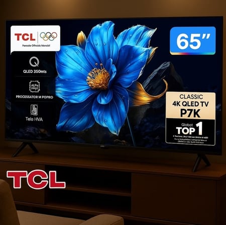 Tcl Qled Smart Tv 65 65p7k 4k Uhd Google Tv