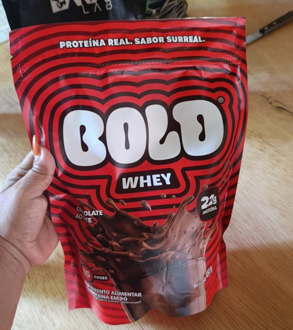 WHEY PROTEIN 3W - BOLD WHEY (450g) - Sabor: Chocolate ao Leite
