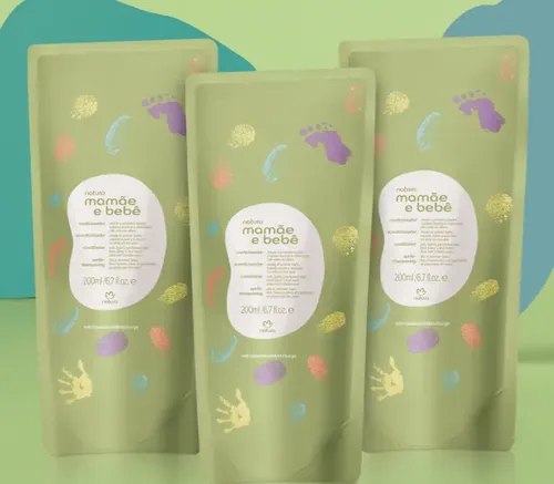 Kit Refil Condicionador Suave Mamãe e Bebê (3 unidades)