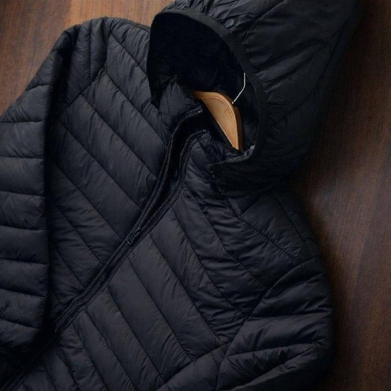 Jaqueta Puffer Corta Vento Bobojaco de Frio Masculina Preto - Tam. P ao XGG