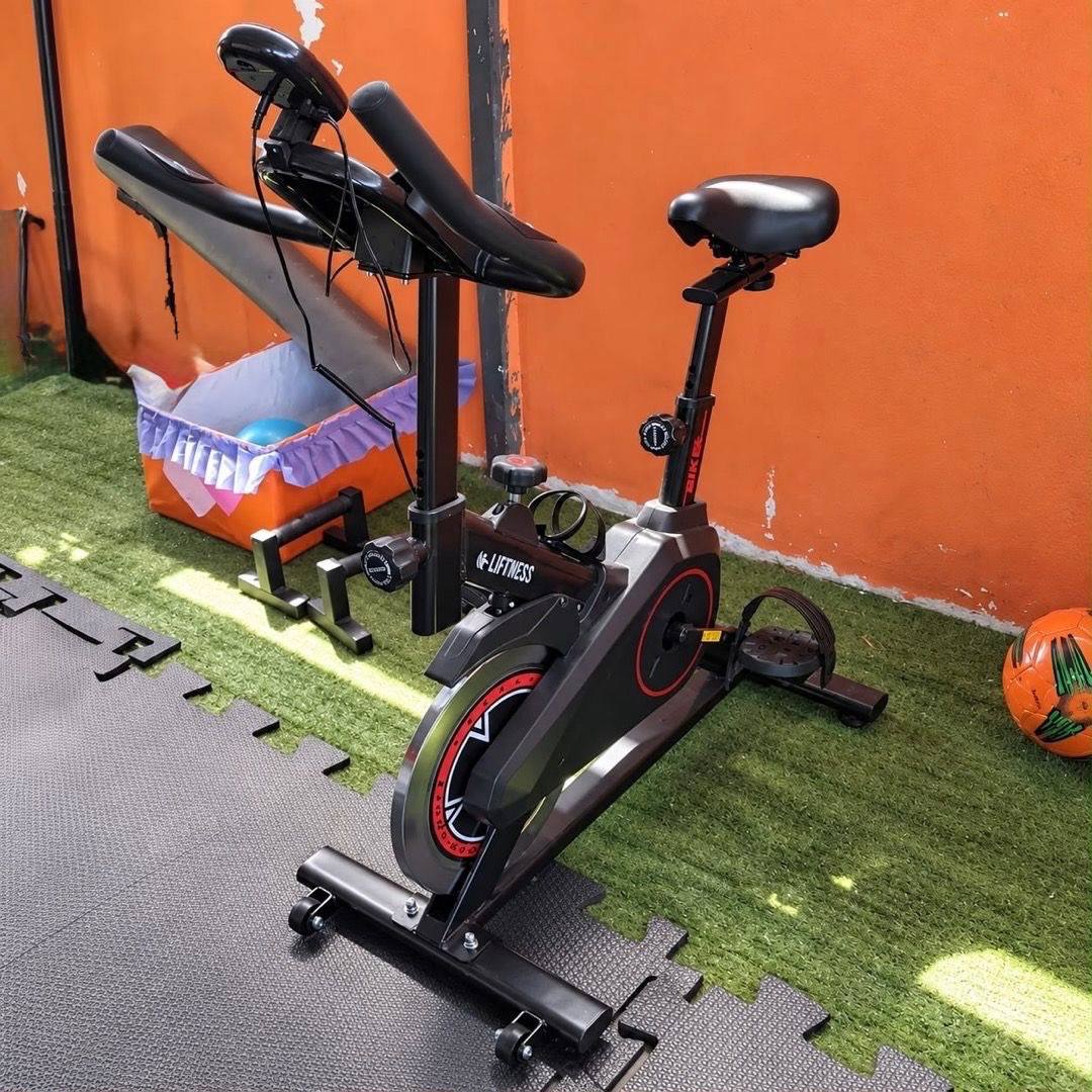 Liftness Bicicleta Ergométrica Spinning Profissional 120kg Silenciosa