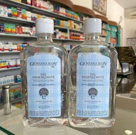 GIOVANNA BABY Gel Higienizante 70% Blue 500Ml Azul