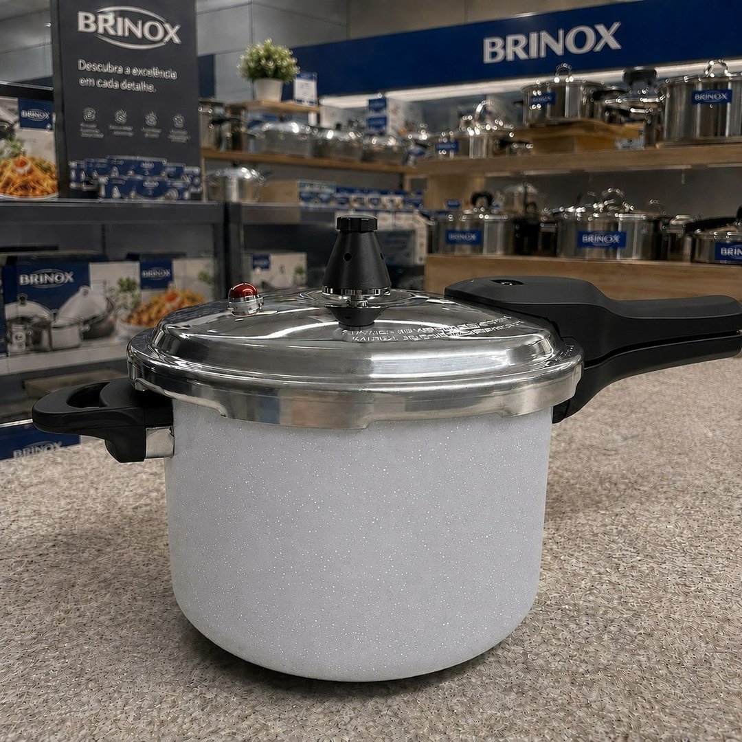 Panela Pressão Externo 4,2l Brinox