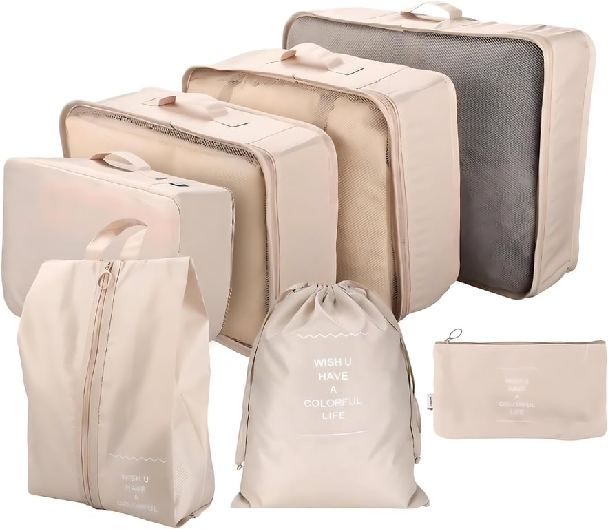Kit Organizador de Malas: Sua Viagem Começa Organizada e Termina ...