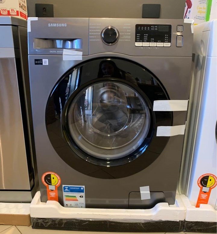 Lava e Seca Samsung 11kg Inverter 3 em 1 Água Quente e Fria Inox Look - 110v