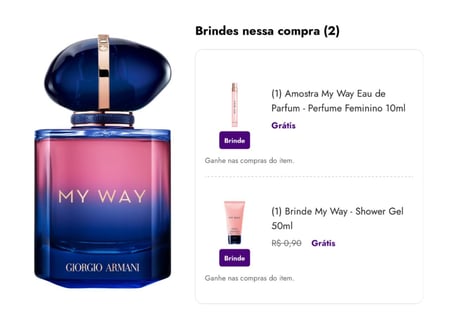 My Way Giorgio Armani Parfum - Perfume Feminino 50ml