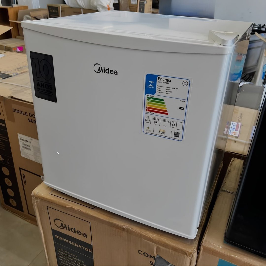 Frigobar, 45L, Branco, 110V, Midea