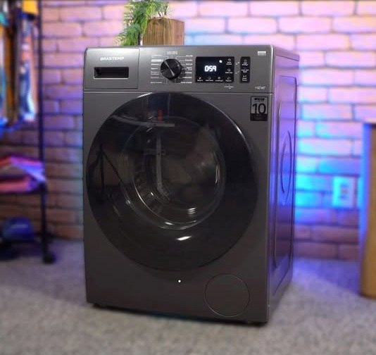 Lava e Seca Brastemp Titanium 11Kg Smart Sensor by AI Triplo Vapor Super Remoção de Mancha...