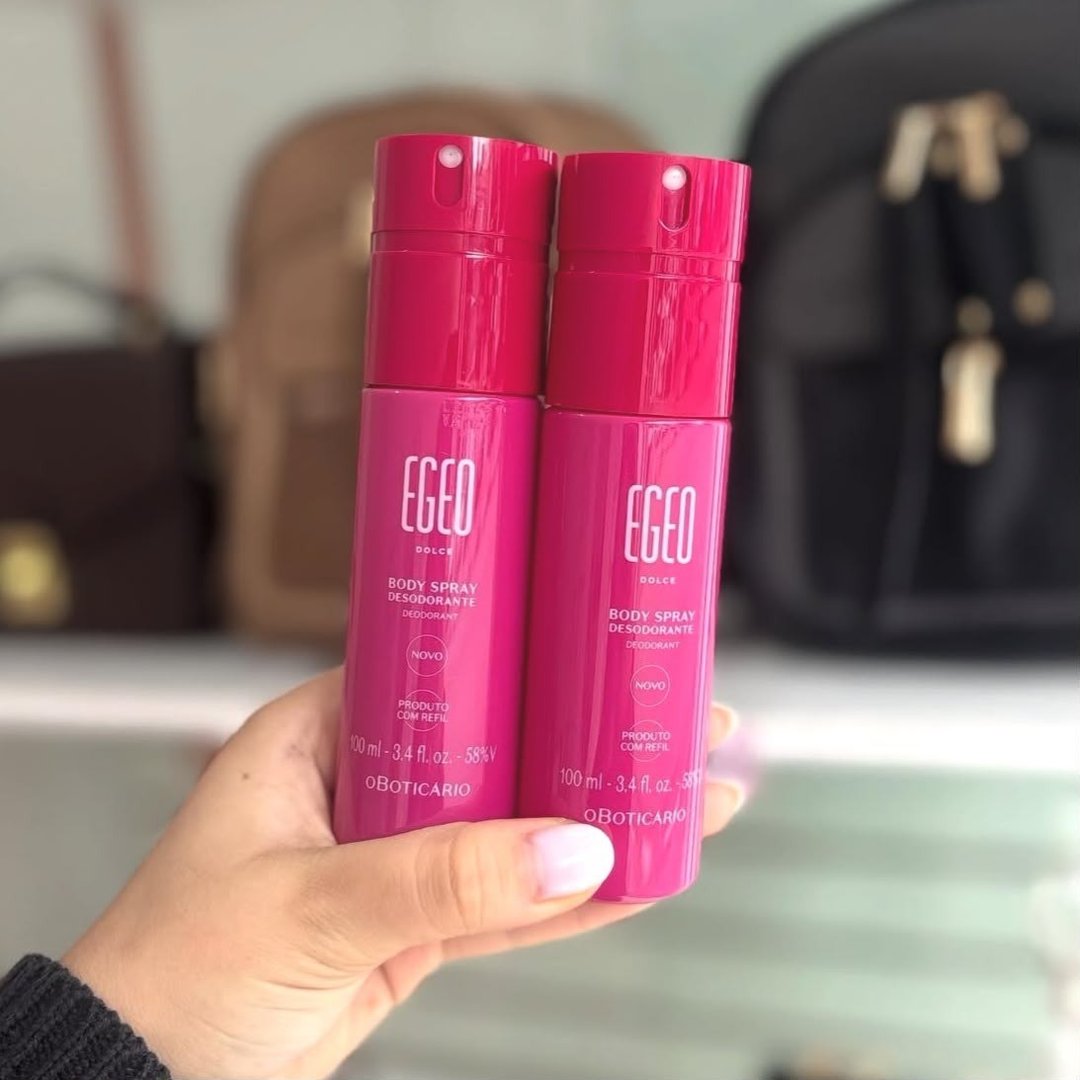 O Boticário Kit Body Spray Egeo Dolce 100ml (2 Itens)