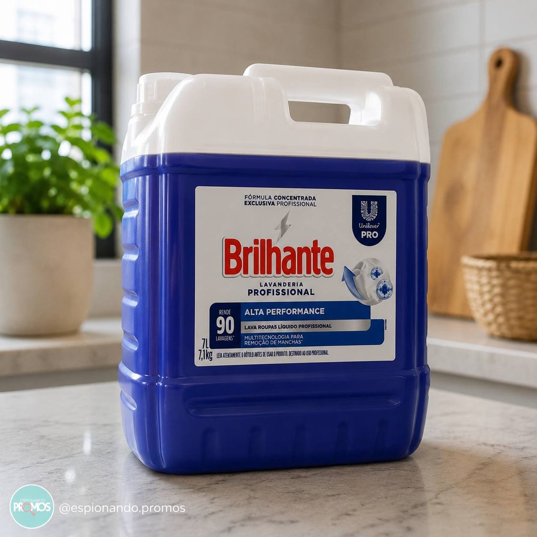 Sabão Líquido Brilhante Alta Performance 7L