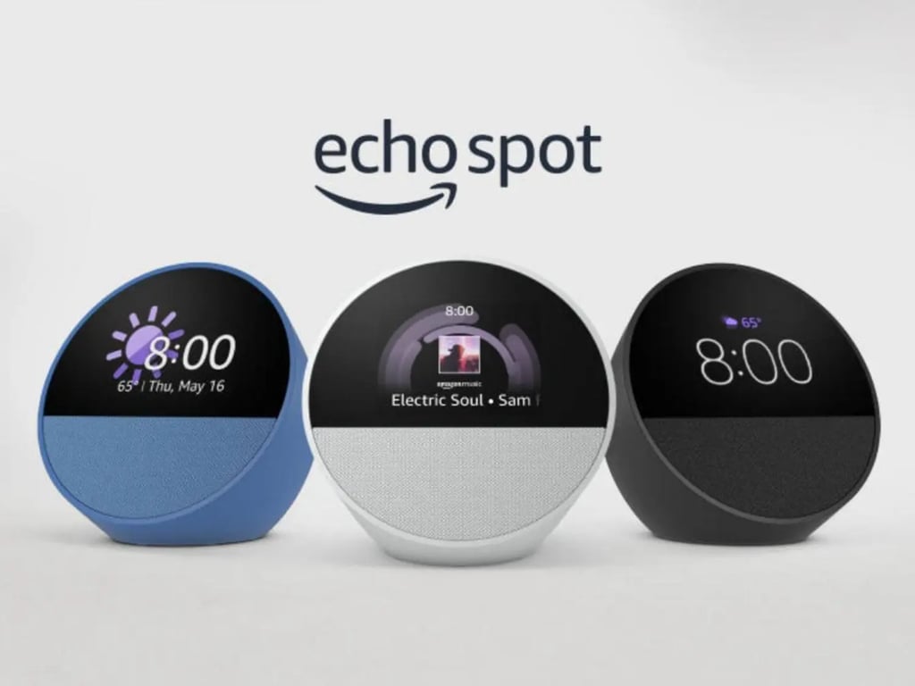 Echo Spot com Alexa (Última geração): Tecnologia Inteligente para...