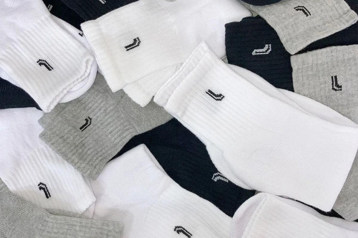 Kit 10 Pares Meias Lupo Cano Médio Alto Atoalhada Original