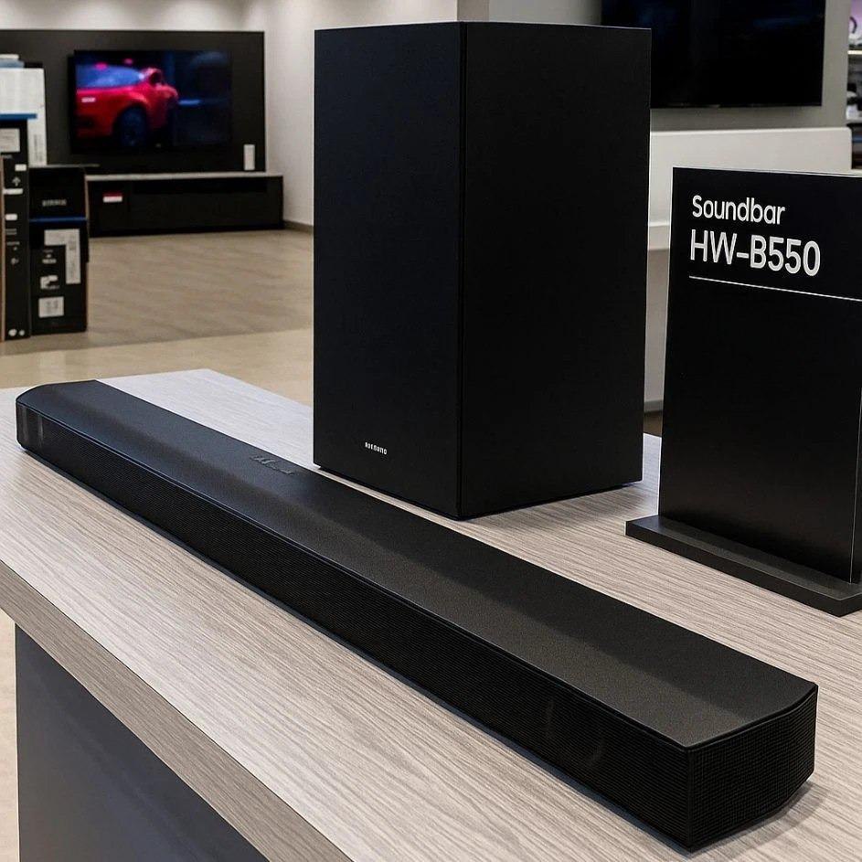 Soundbar Samsung HW-B550, com 2.1 canais, Dolby Digital