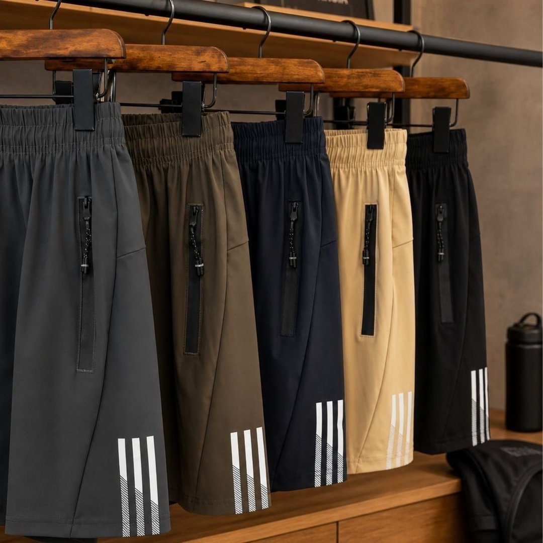 Kit  3 Bermudas Dry Fit De Seda Gelada | Esportivas Premium