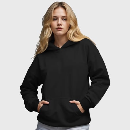 Moletom Liso Masculino E Feminino Blusa De Frio Canguru
